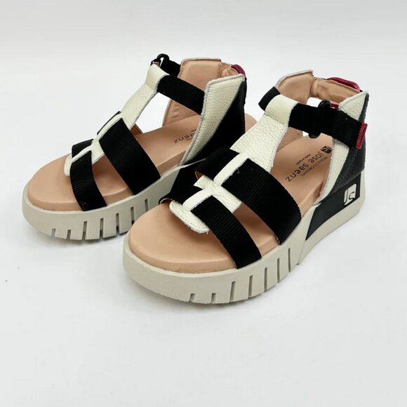 Jose Saenz 4201 Leather Platform Sandals - Size 39 (US 8.5) - Picture 5 of 14